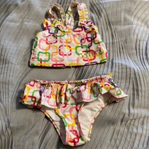 Juicy Couture Baby Girls Bikini Sz 18-24m 2T